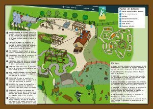 Mapa Recorrido por Ojapark